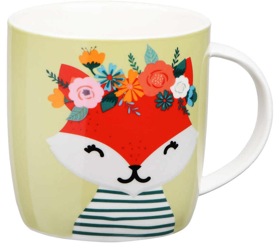 Чашка ARDESTO Pretty Fox 350 мл (AR3421)